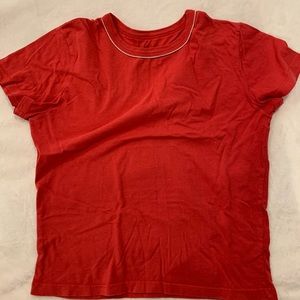 red brandy melville t-shirt